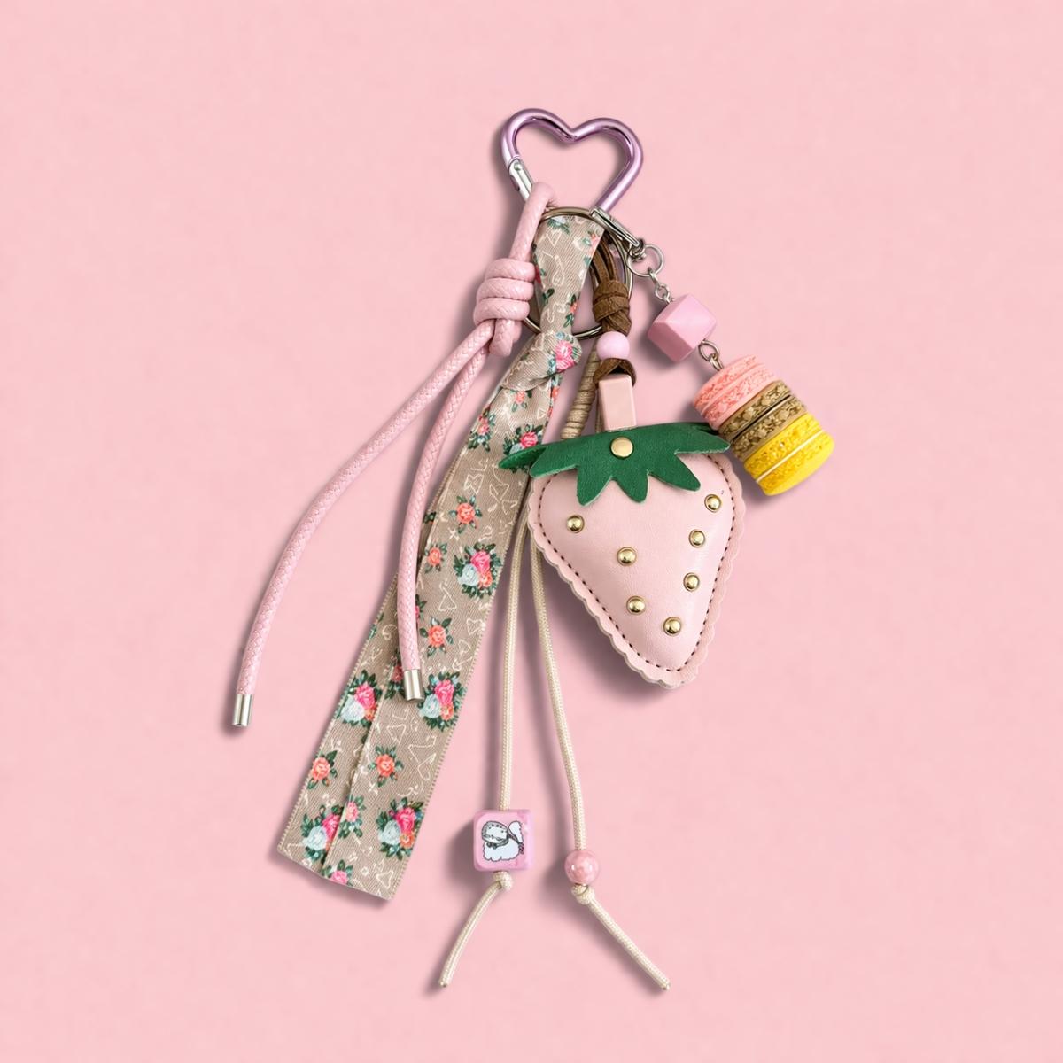 Llavero charm fresa