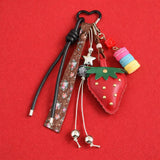 Llavero charm fresa