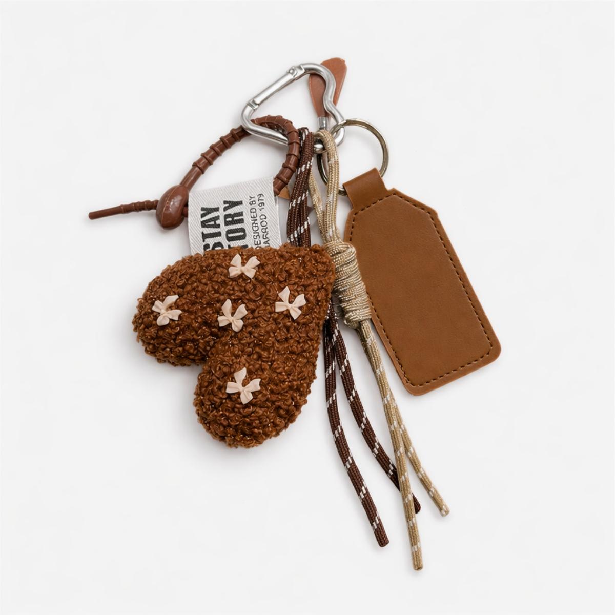 Llavero charm corazón
