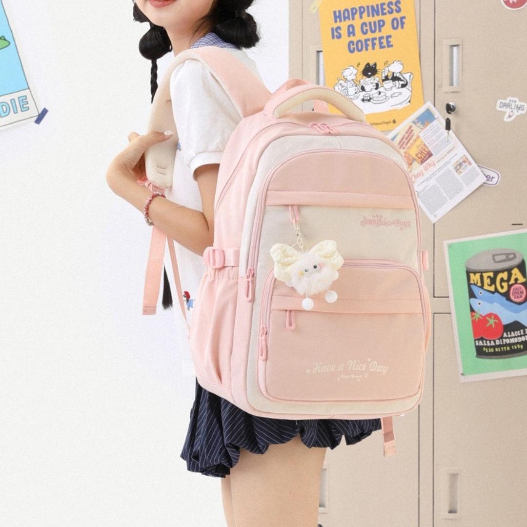 Mochila escolar diseño coreano Sweet